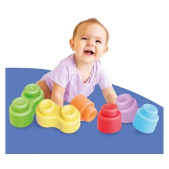 Quercetti Momy Soft Bouwblokken - 28dlg. Hot