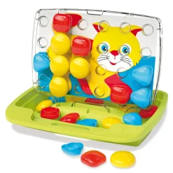 Quercetti Pixel Baby Insteekmozaïek Poes Discount