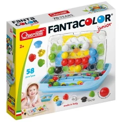 Quercetti Pixel Junior Insteekmozaïek Hot