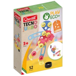 Quercetti Tecno Play Eco Constructie Bouwset, 52dlg.