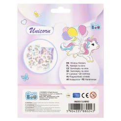 Raamstickers Eenhoorn, 16x21cm><noscript><img width=