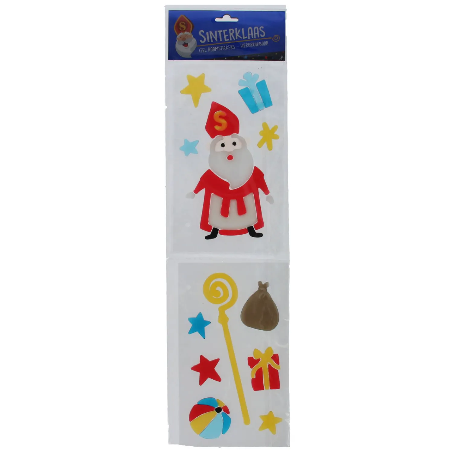 Raamstickers Sinterklaasfeest-Wins Holland Hot