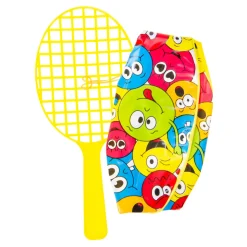 Racket met Tapbal Lachgezicht><noscript><img width=