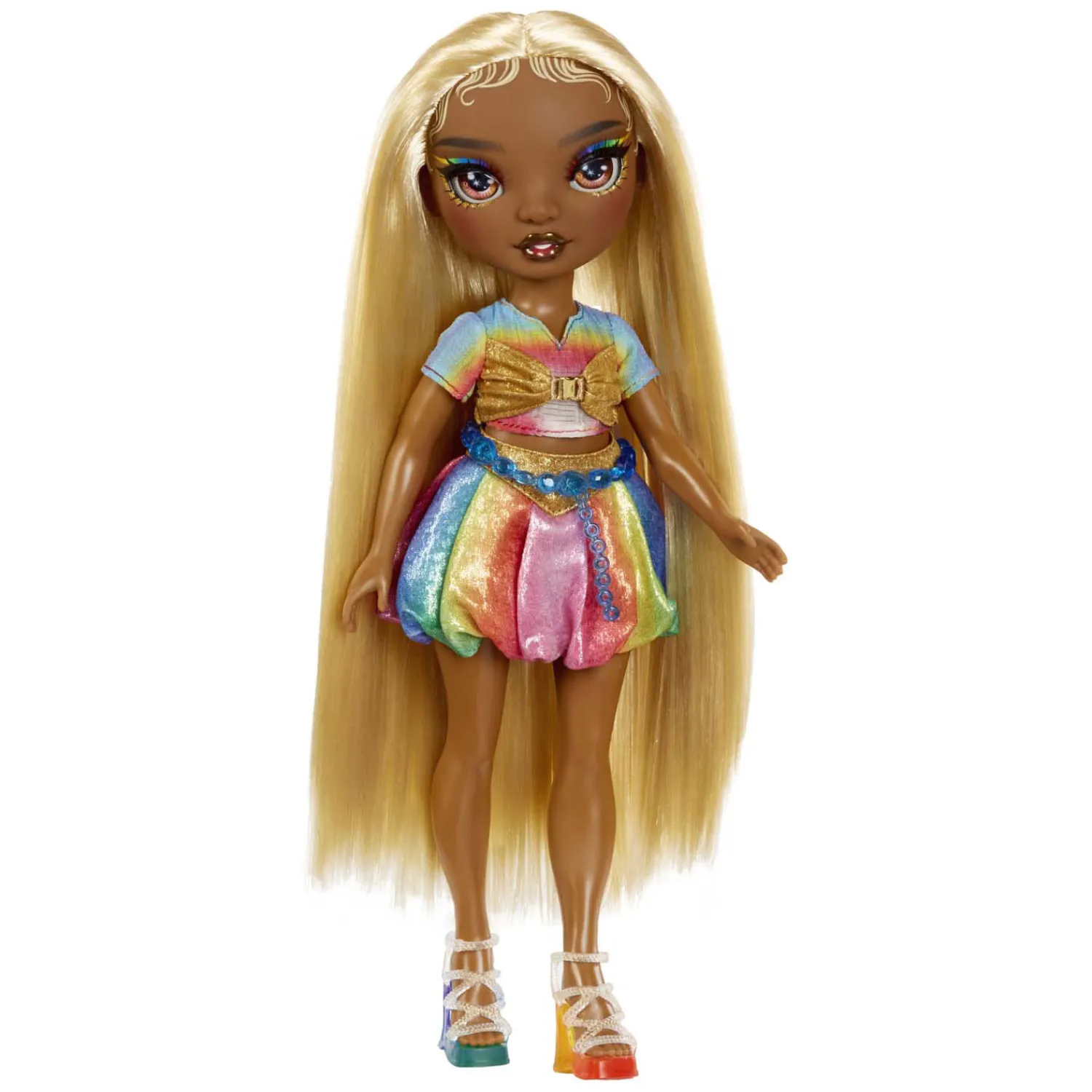 Rainbow High Modepop met Haarkrijt - Meline Goud>MGA Entertainment Clearance