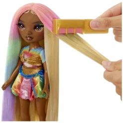 Rainbow High Modepop met Haarkrijt - Meline Goud><noscript><img width=