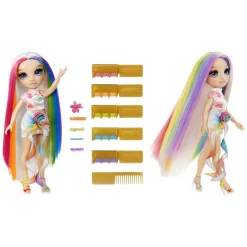 Rainbow High Modepop met Haarkrijt - Amaya Regenboog-MGA Entertainment New