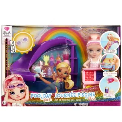 Rainbow High Pop Kleine Zwembaddag met Blush Speelset-MGA Entertainment