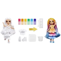 MGA Entertainment Rainbow High Watercolor & Create-modepop - Bruine ogen Discount