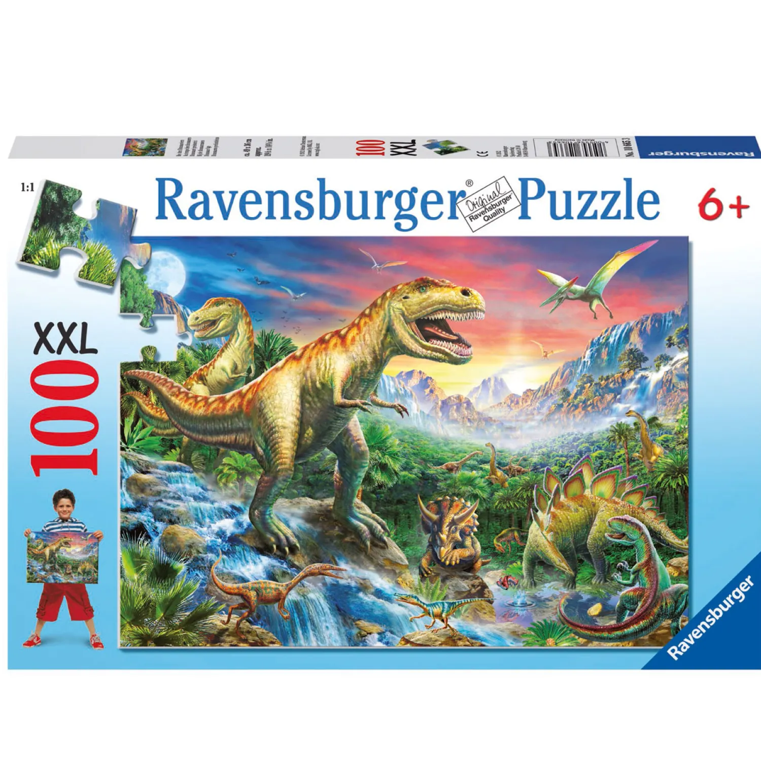 Ravensburger Bij de dinosaurussen, 100st. XXL Outlet