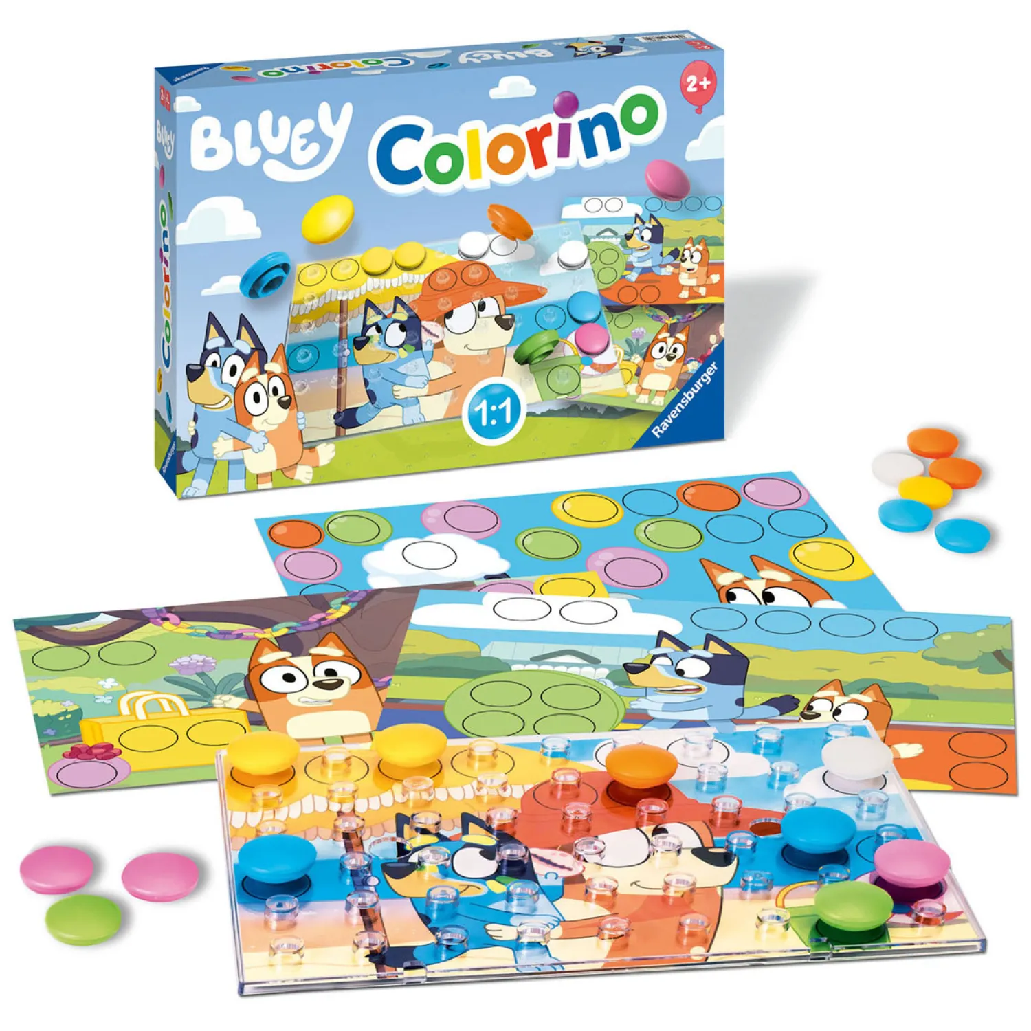 Ravensburger Bluey Colorino Kinderspel Discount