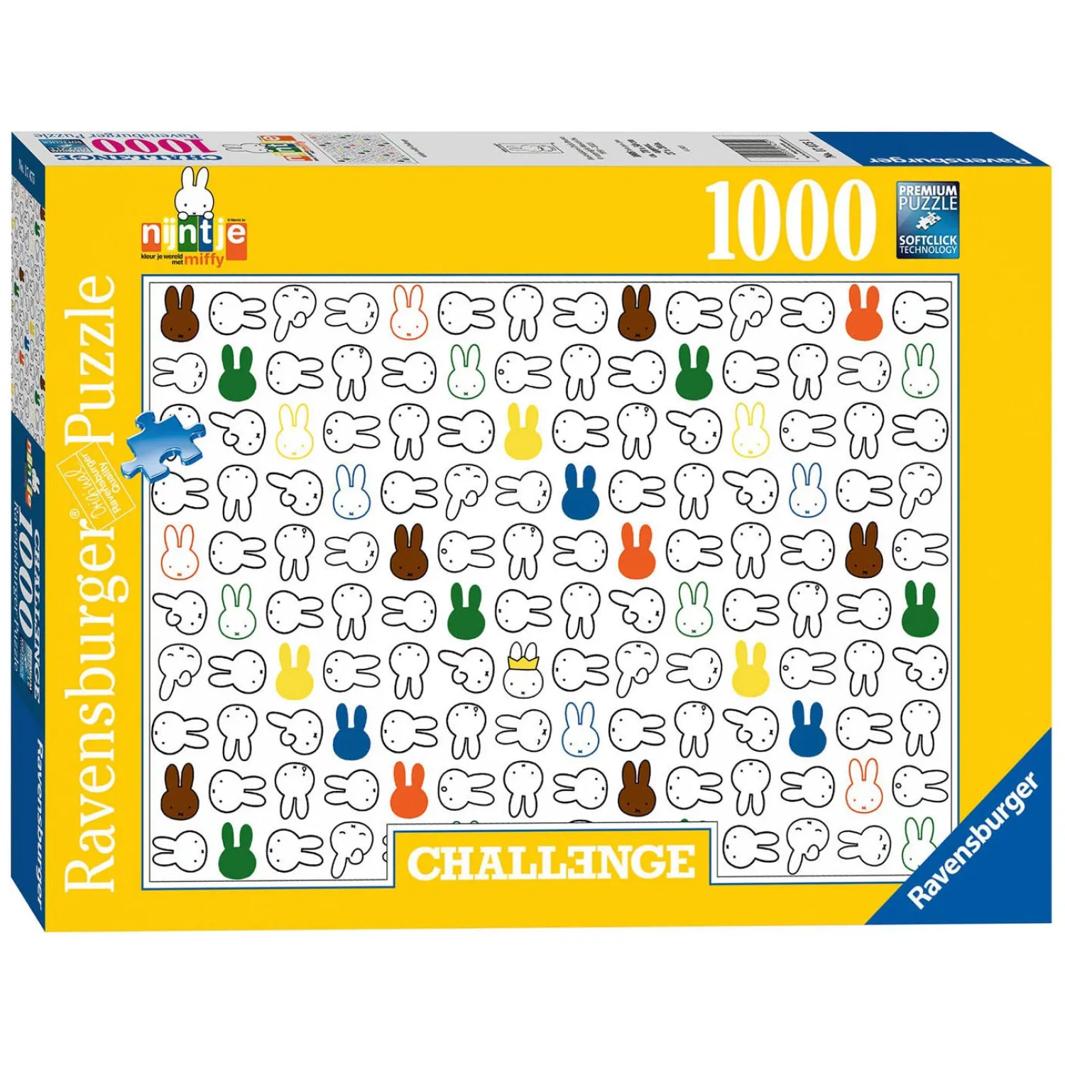 Challenge Puzzel Nijntje, 1000st.>Ravensburger Clearance