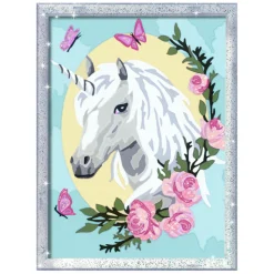 Ravensburger CreArt Schilderen op Nummer - Unicorn Portrait
