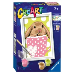 CreArt Schilderen op Nummer - Konijntje Beker-Ravensburger Clearance