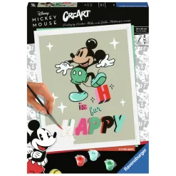 CreArt Schilderen op Nummer - H Is For Happy Mickey Mouse-Ravensburger Outlet