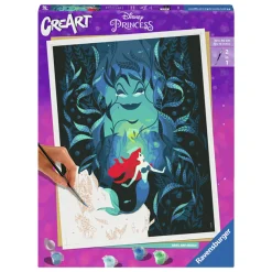 CreArt Schilderen op Nummer - Ariel en Ursula>Ravensburger New