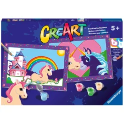 CreArt Schilderen op Nummer - Magische Eenhoorns-Ravensburger Clearance