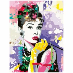 CreArt Schilderen op Nummer - Audrey Hepburn-Ravensburger Discount