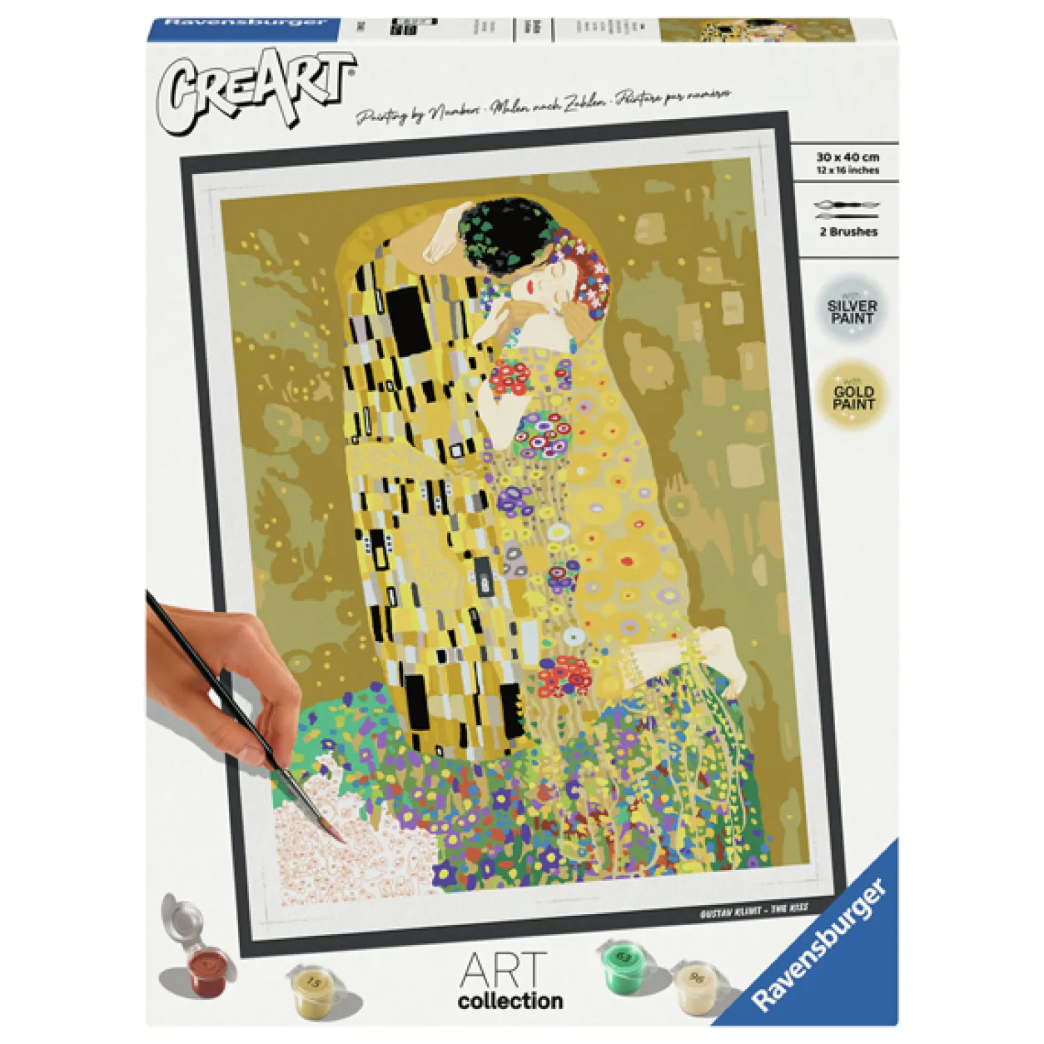 Ravensburger CreArt Schilderen op Nummer - The Kiss Klimt Outlet