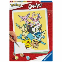 Ravensburger CreArt Schilderen op Nummer - Pokémon Outlet