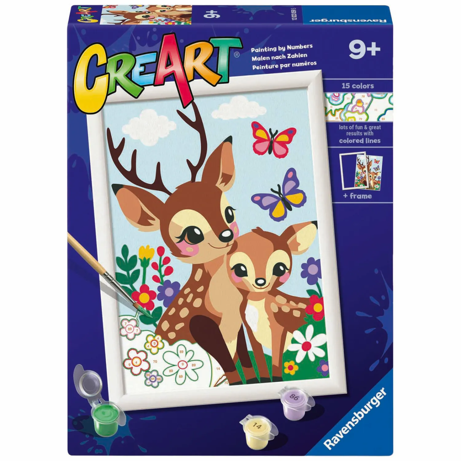 CreArt Schilderen op Nummer - Vrolijke Herten>Ravensburger Discount