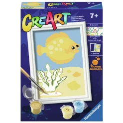CreArt Schilderen op Nummer - Trendy Fish-Ravensburger New