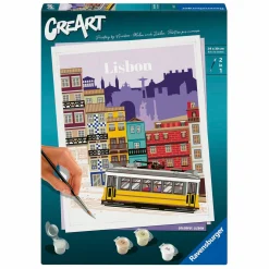 CreArt Schilderen op Nummer - Lissabon-Ravensburger Discount