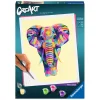 CreArt Schilderen op Nummer - Elephant>Ravensburger Hot