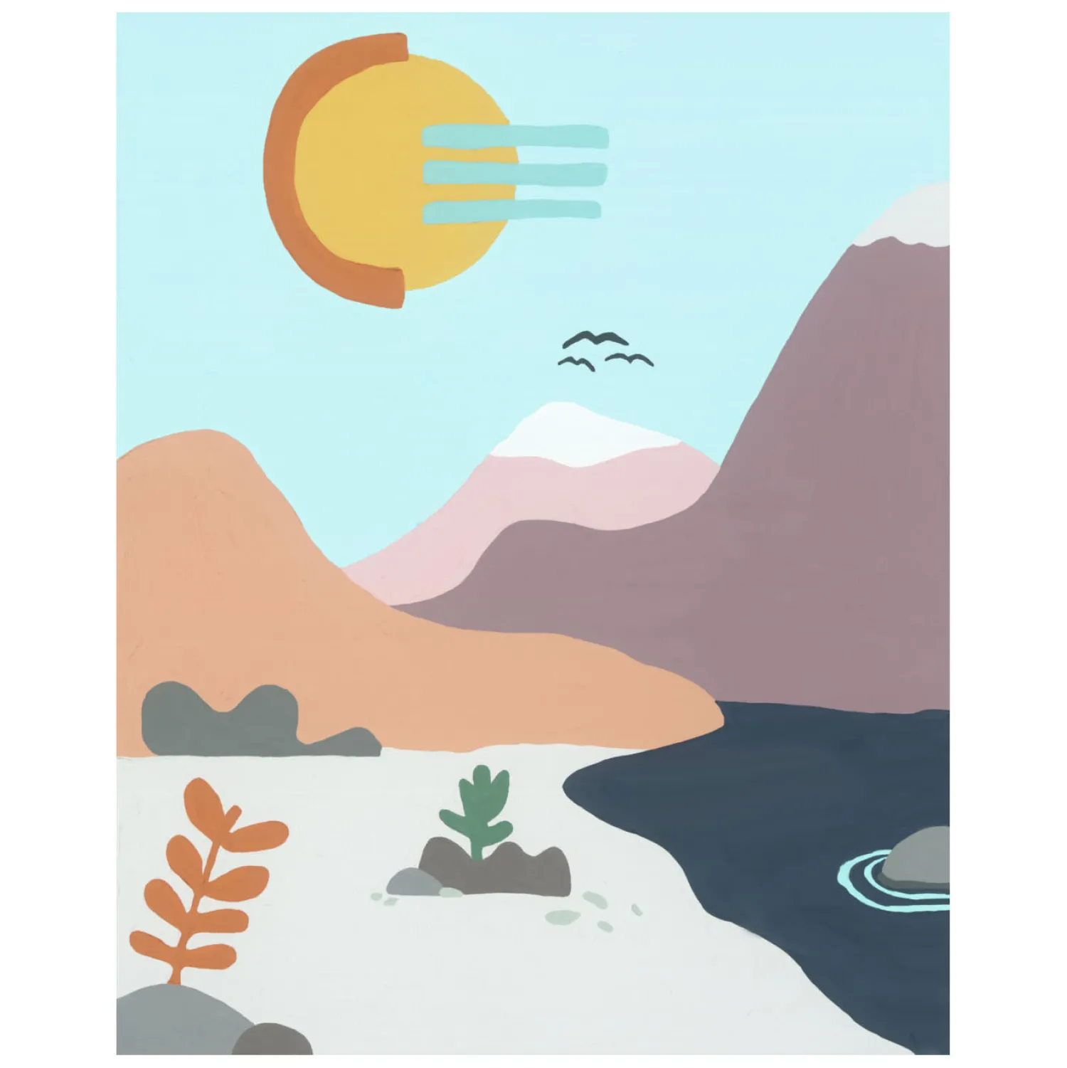 CreArt Schilderen op Nummer - By The River-Ravensburger Sale