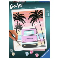 CreArt Schilderen op Nummer - Beach Life>Ravensburger Online
