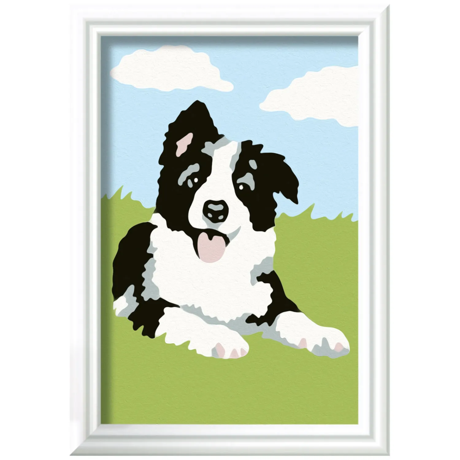 CreArt Schilderen op Nummer - Border Collie-Ravensburger Outlet