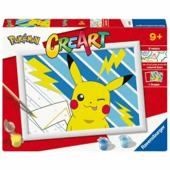 Ravensburger CreArt Schilderen op Nummer - Pokémon Pikachu Hot