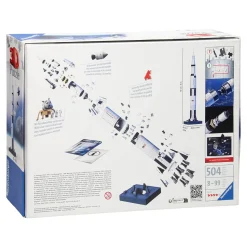3D Puzzel Apollo Saturn V, 440st.-Ravensburger Discount