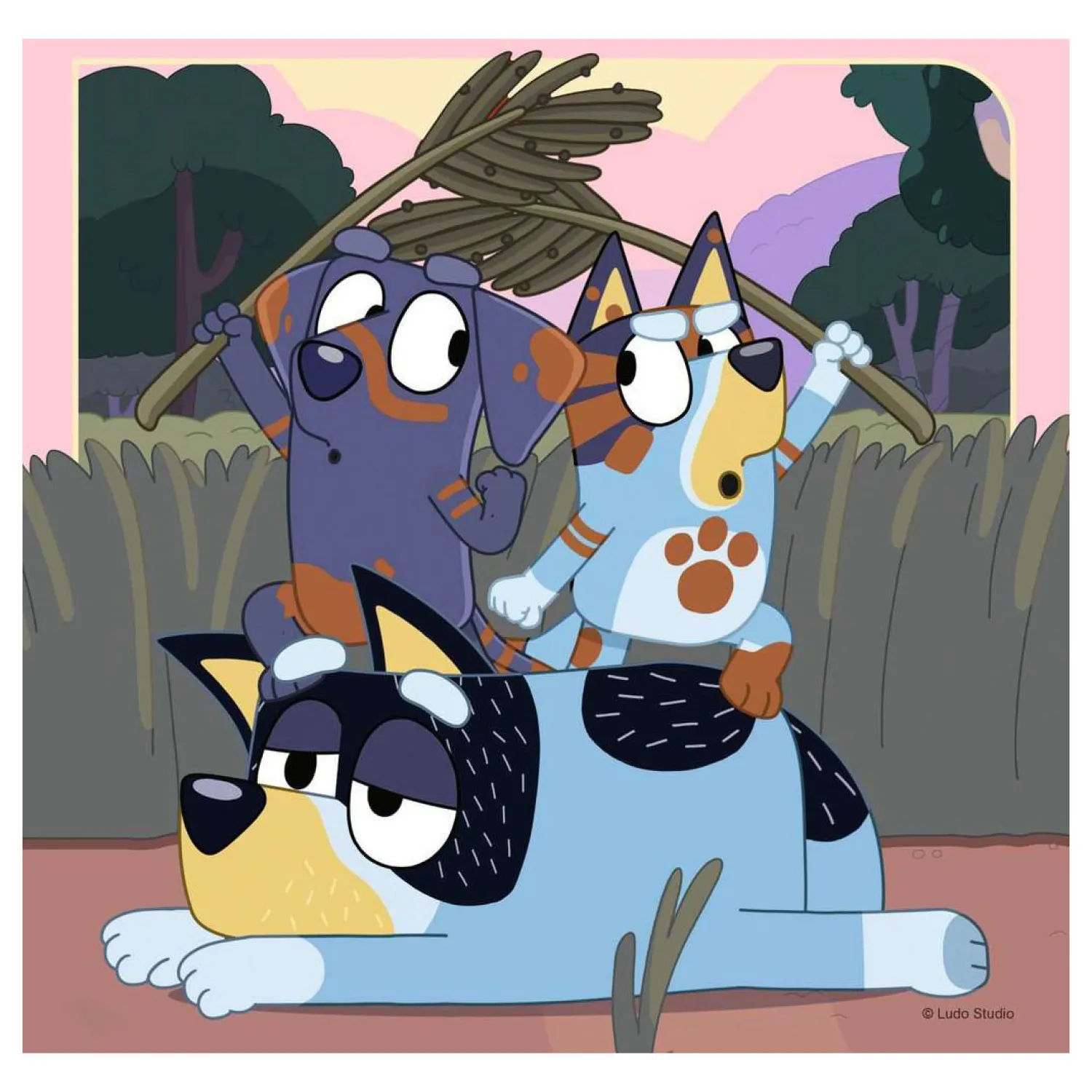 Ravensburger De Avonturen van Bluey Legpuzzel, 3x49st. Discount