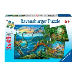 Dinosauriers, 3x49st.-Ravensburger Best