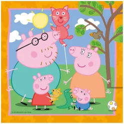 Familie en Vrienden van Peppa Pig Legpuzzel, 3x49st.-Ravensburger Online