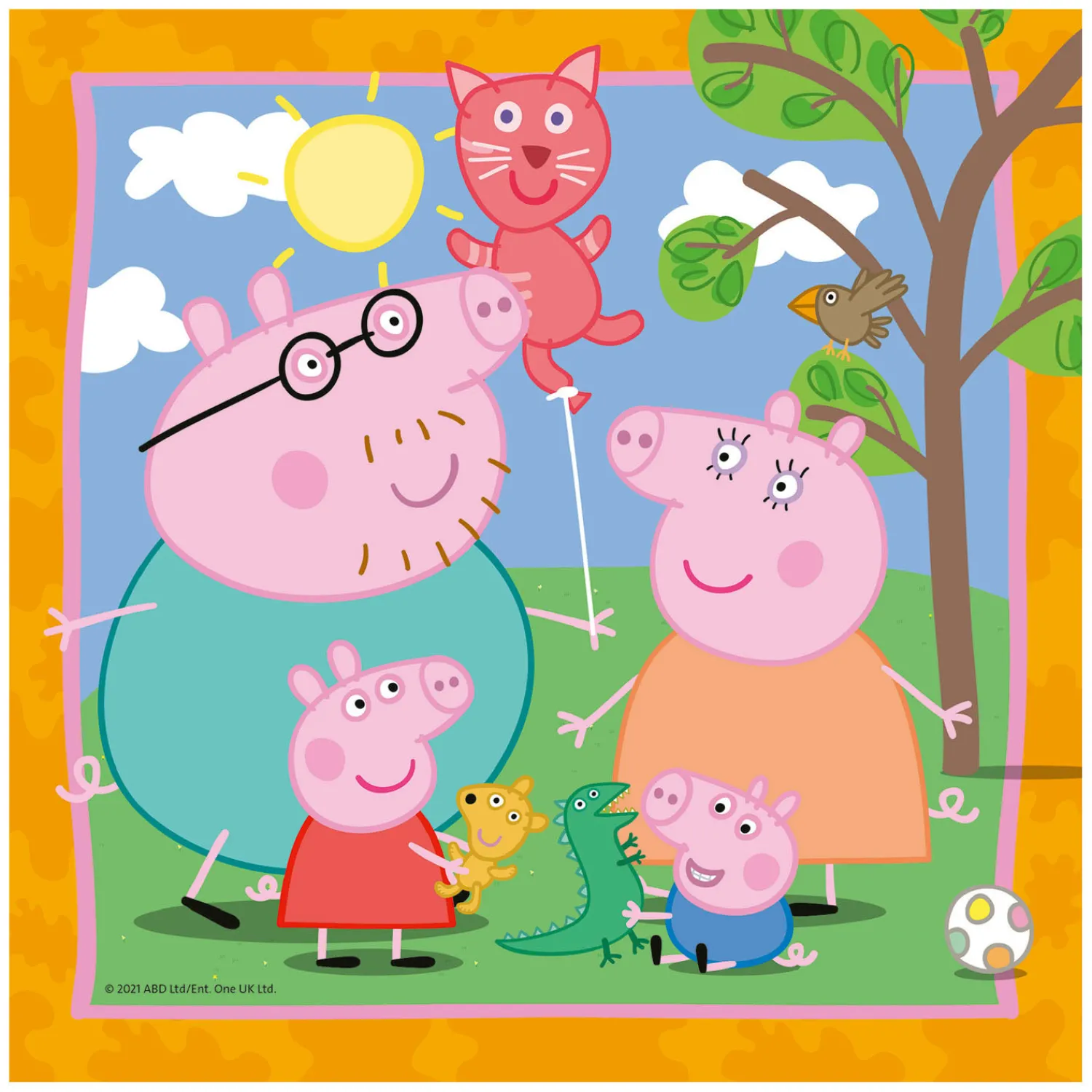Familie en Vrienden van Peppa Pig Legpuzzel, 3x49st.-Ravensburger Online