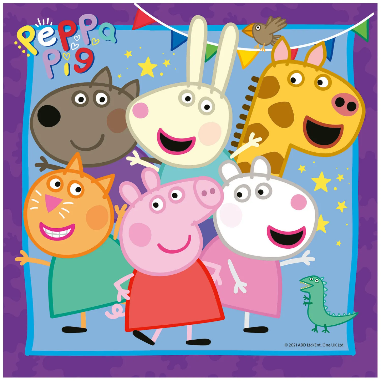 Familie en Vrienden van Peppa Pig Legpuzzel, 3x49st.-Ravensburger Online