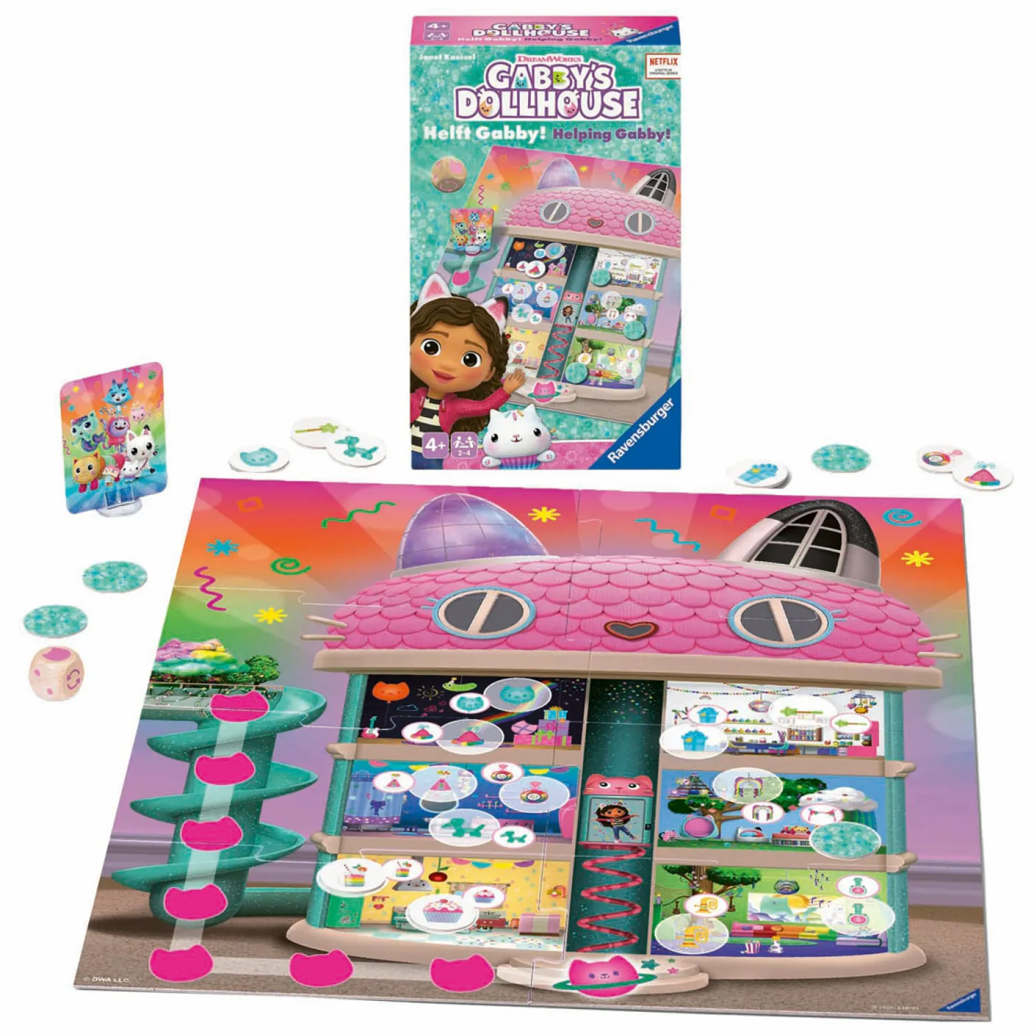Gabby's Poppenhuis Gabby Helpen Memoryspel>Ravensburger Discount