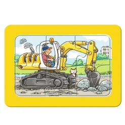 Graafmachine, tractor en kiepauto, 3x6st.-Ravensburger Outlet