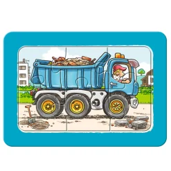 Graafmachine, tractor en kiepauto, 3x6st.-Ravensburger Outlet
