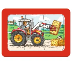 Graafmachine, tractor en kiepauto, 3x6st.-Ravensburger Outlet