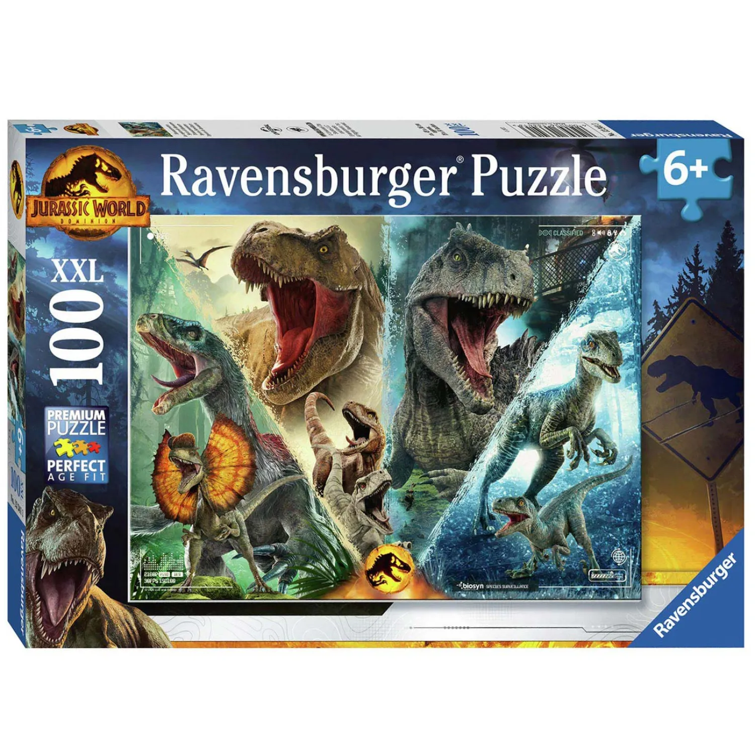 Jurassic World Dominion Legpuzzel XXL 100st.-Ravensburger Clearance