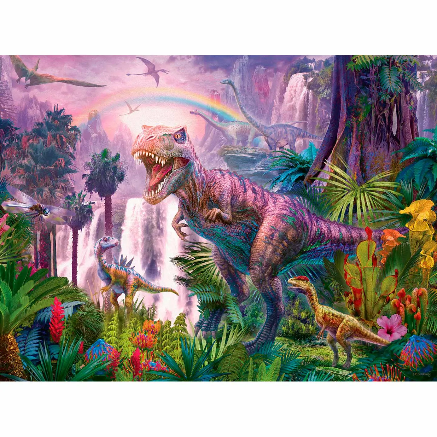 Ravensburger Land van de Dinosauriers, 200st. XXL Clearance