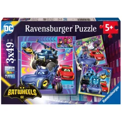 Legpuzzel Batwheels, 3x49st.>Ravensburger New