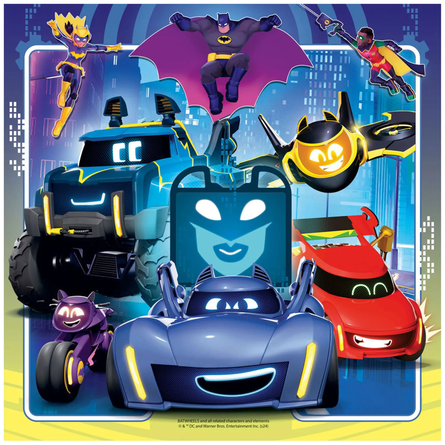 Legpuzzel Batwheels, 3x49st.>Ravensburger New