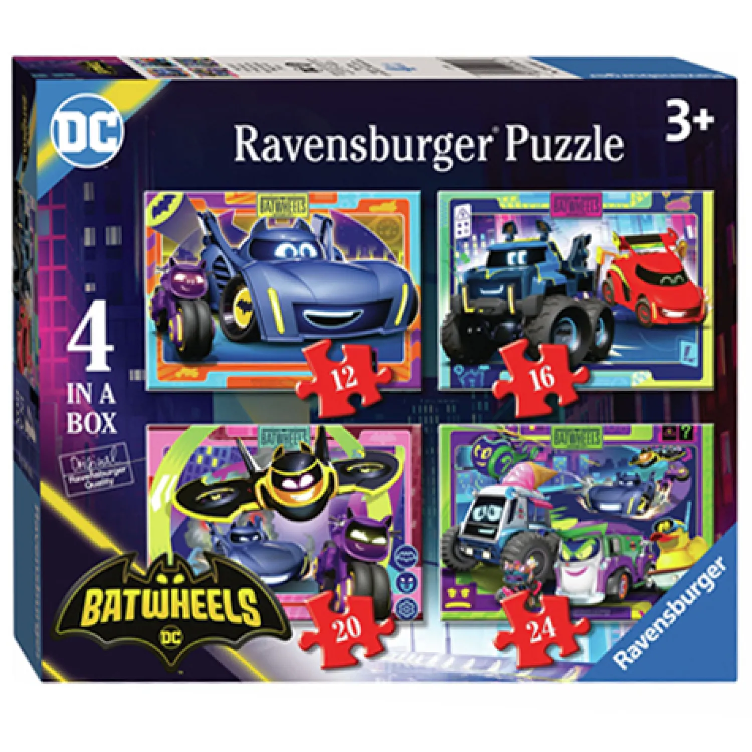 Legpuzzel Bathweels 4in1, 24st.-Ravensburger