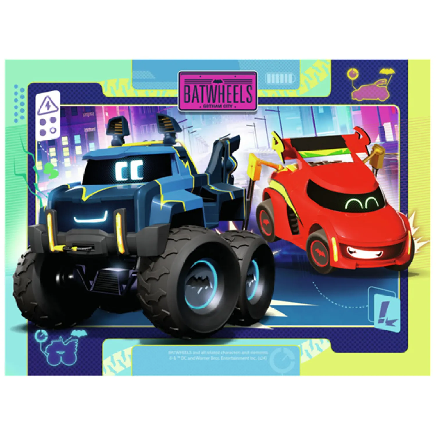 Legpuzzel Bathweels 4in1, 24st.-Ravensburger