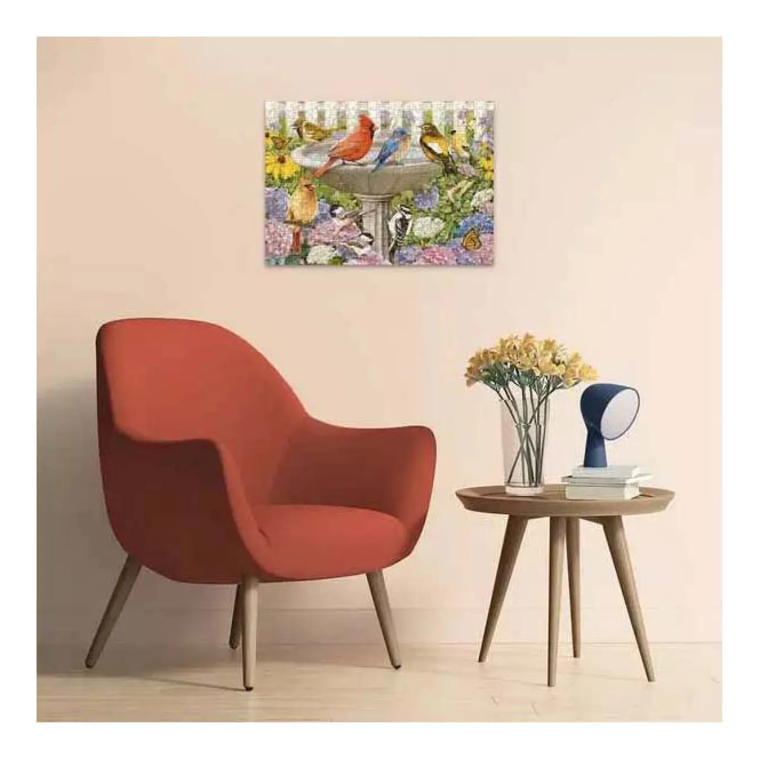 Legpuzzel Bij het Vogelbadje, 500st.>Ravensburger New