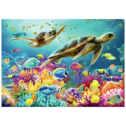 Legpuzzel Blauwe Onderwaterwereld, 1000st.-Ravensburger Online