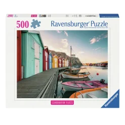 Legpuzzel Bootshauser in Smogen, Schweden, 500st.>Ravensburger Sale